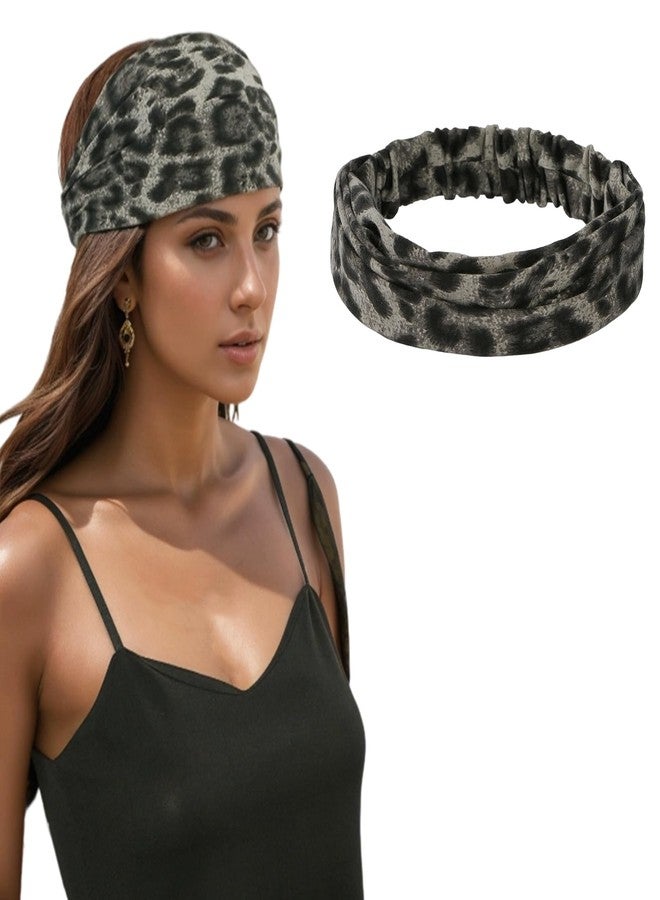 Dancepanda Wide Elastic Cloth Headbands for Women,Hair Head Bands for Women's Hair,Headbands for Girls - Image 1
